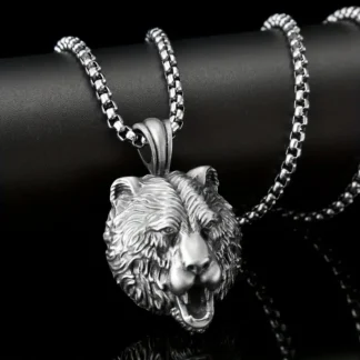 "West Coast Spirit" – Bear Head Pendant