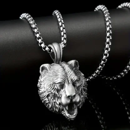 "West Coast Spirit" – Bear Head Pendant