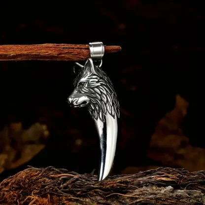 "Alpha Fang" - Wolf Fang Pendant