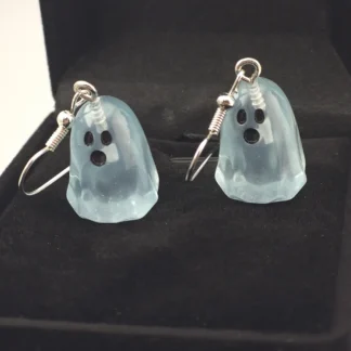 Blue "Glow in the dark" Ghost Earrings