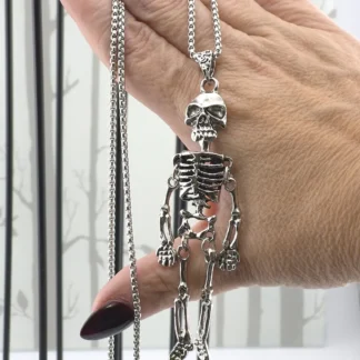 4" Articulated Skeleton Pendant