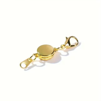 Magnetic Golden Round Jewelry Clasp